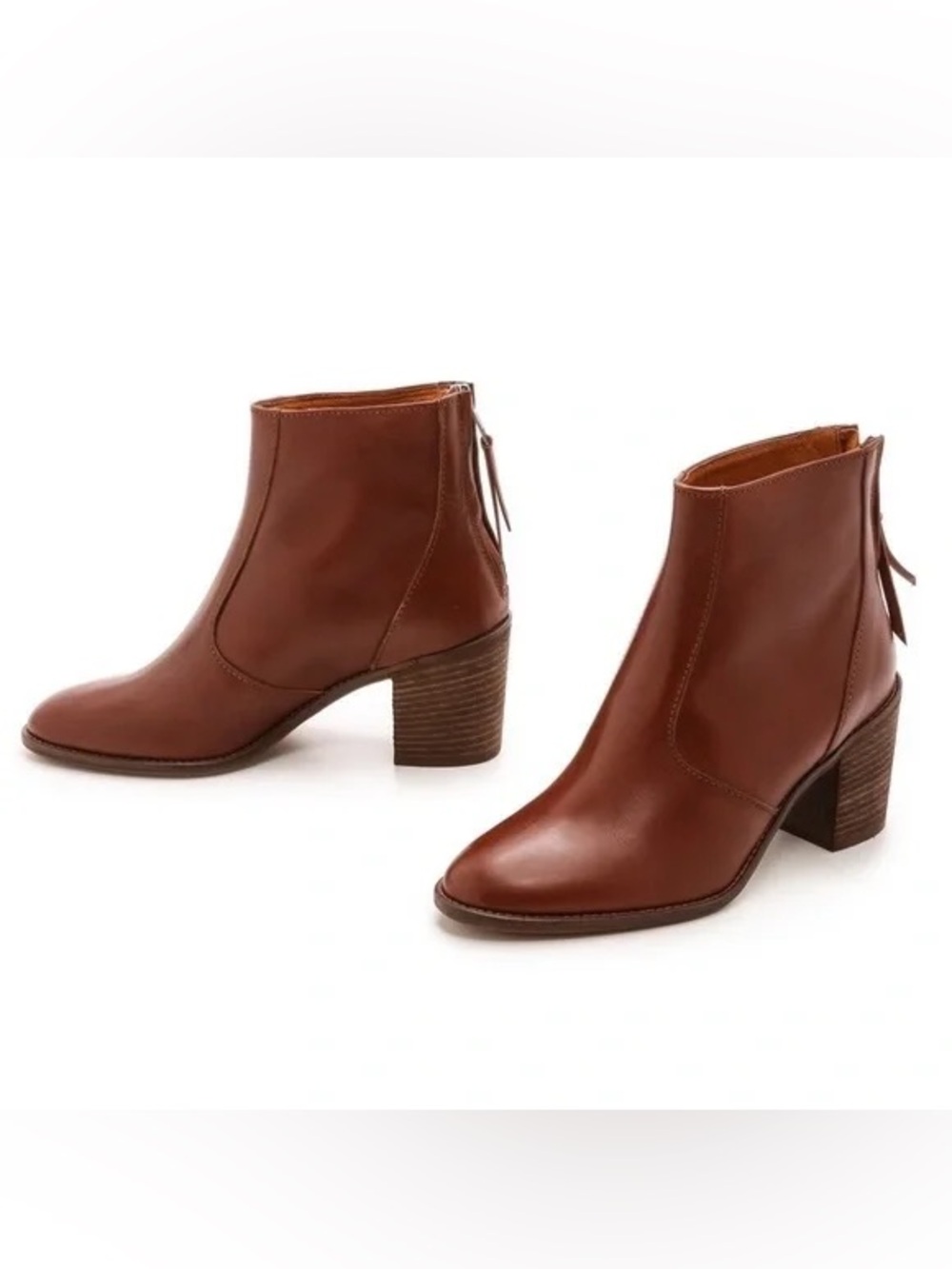 Madewell Ames Brown Leather Ankle Boot size 8.5
